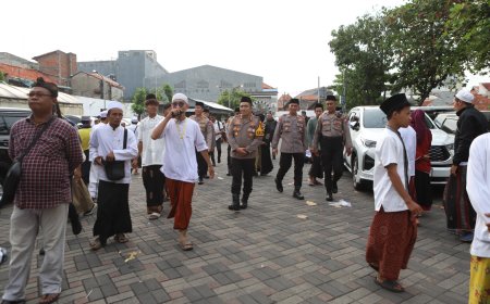 Polres Pelabuhan Tanjungperak Libatkan 209 Personel Layani Haul Ke-549 Sunan Ampel