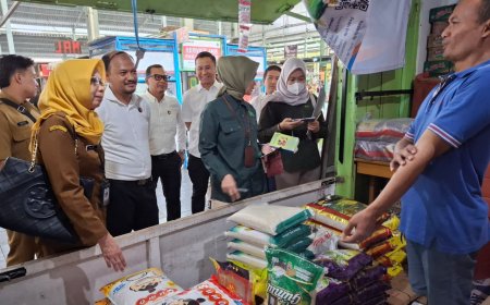Polresta Malang Kota Gandeng Bapanas Sidak Pasar Antisipasi Lonjakan Harga Jelang Ramadan