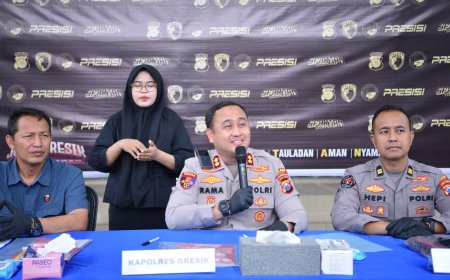 Kapolres Gresik : Kami Tidak Akan Memberi Ruang Bagi Pelaku Narkoba