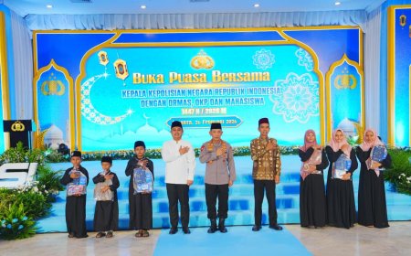 Buka Puasa Bareng OKP, Ormas hingga Mahasiswa, Kapolri Serukan Jaga Persatuan-Dukung Program Pemerintah 