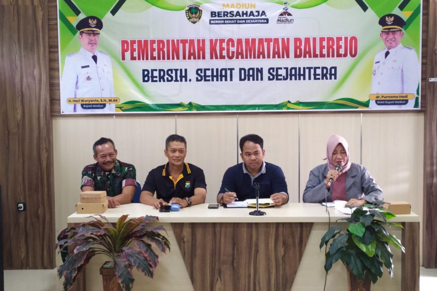 Sinergi Muspika Balerejo Matangkan Persiapan Program "Bahana Bersahaja" di Desa Bulakrejo