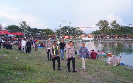 Kapolres Bojonegoro Pimpin KRYD,  Patroli Dialogis di Kawasan Wisata