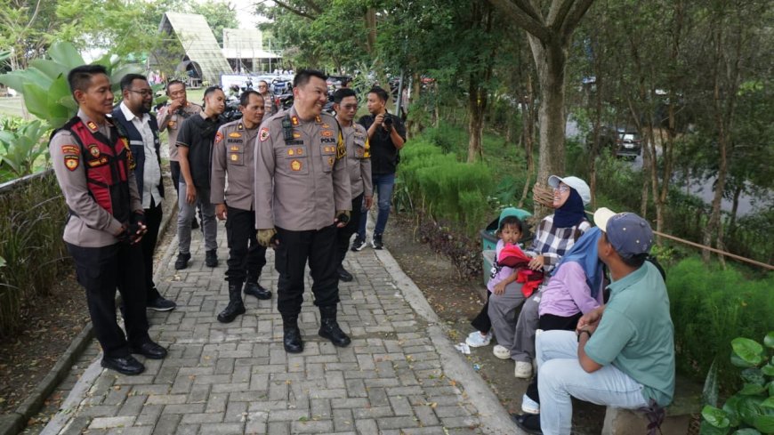 Komitmen Polres Mojokerto Kota Wujudkan Libur Lebaran Aman dan Nyaman bagi Masyarakat